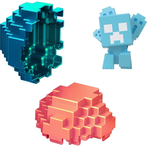 mattel minecraft - mini αυγό με φιγούρα mc mini creeper chase HXT64 / JML76 | Toys-shop.gr