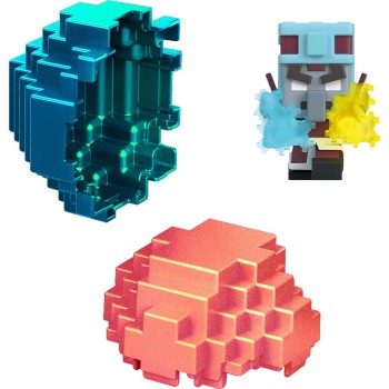 mattel minecraft - mini αυγό με φιγούρα mc mini illager boss HXT64 / JML71 | Toys-shop.gr