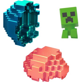 mattel minecraft - mini αυγό με φιγούρα mc mini creeper HXT64 / JML75 | Toys-shop.gr