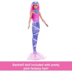 Mattel Barbie Advent Calendar With Fashion Doll & 24 Surprise Toy Accessories Including Unicorn & Pets JFL66 | Toys-shop.gr