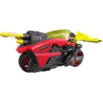 Mattel DC Premier 6.5 Inch Batlink Robin Figure & Motorcycle Vehicle With Projectile Launch JMD51 | Toys-shop.gr