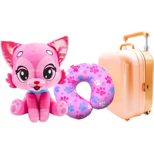 Just toys Luggables Surprise Ζωάκι Με Αξεσουάρ Rosie Jetset 2511002 | Toys-shop.gr