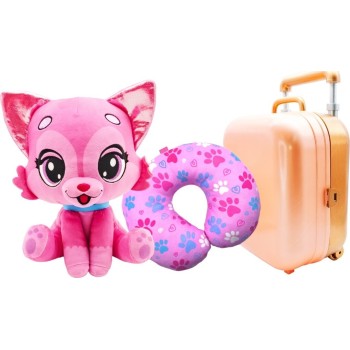 Just toys Luggables Surprise Ζωάκι Με Αξεσουάρ Rosie Jetset 2511002 | Toys-shop.gr