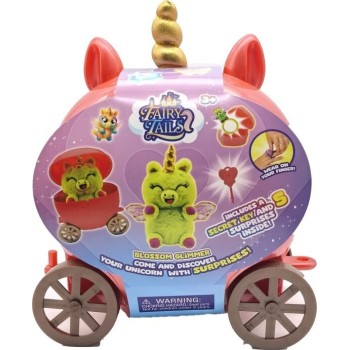 Just toys Fairy Tails Surprise Λούτρινο Σε Άμαξα Blossom Glimmer 2509008 / 2510006 | Toys-shop.gr