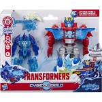 Hasbro Transformers Cyberworld Optimus Prime & Autobot Mirage High Seas Heroes Energon Surge G3181 | Toys-shop.gr