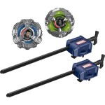 Hasbro beyblade x and marvel collab, doctor doom 0-80lo vs. mister fantastic 9-65a G0278 / G3063 5010996385543