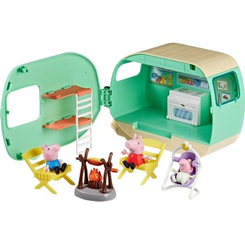 Hasbro Peppa Pig Three Little Piggies Caravan Playset With 3 Figures G2201 | Toys-shop.gr