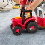 Mattel Fisher-price Little People Caring for Animals Tractor Gift Set, Musical Farm Truck With Figures JLM99 194735367740