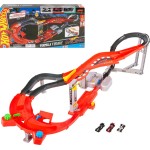 Mattel Hot Wheels Racing Formula 1 Downhill Circuit Race With 3 F1 Die-cast Toy Cars in 1:64 Scale JMC90 194735374106