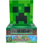 kids licensing 3D Lamp With Alarm and Date Minecraft 4x1 MIN3020 8435507886505