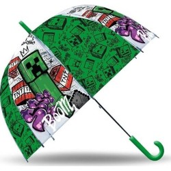 Kids Licensing - Transparent Childrens Umbrella With Drawings and Childrens MC00068 8435507896634