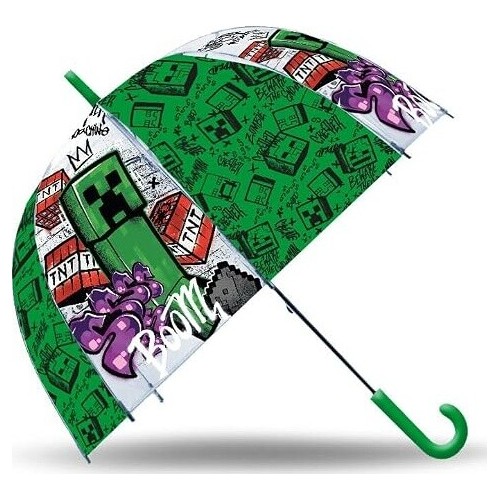 Kids Licensing - Transparent Childrens Umbrella With Drawings and Childrens MC00068 8435507896634