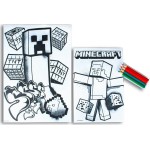 kids licensing Σετ ζωγραφικής με σημειωματάριο minecraft MC00064 8435507896597