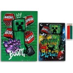 kids licensing Σετ ζωγραφικής με σημειωματάριο minecraft MC00064 8435507896597
