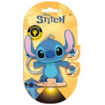 kids licensing Flashies Disney Stitch 3D Keychain With Led Flashlight ST00150 8435507897181