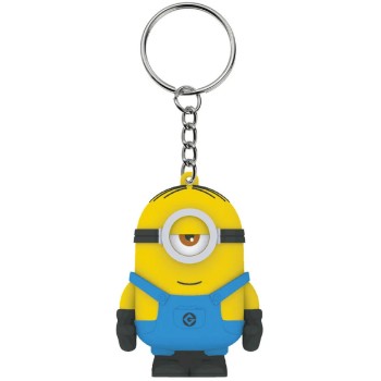 kids licensing Μπρελόκ Flashies 3D Με Φακό Led Minions MS10056 8435507896641