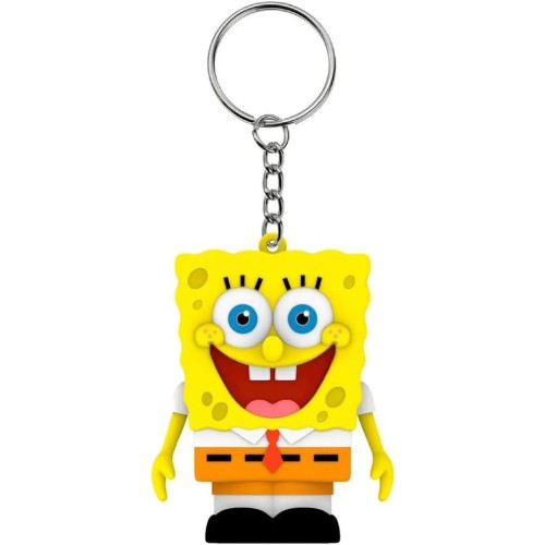 kids licensing spongebob 3d led light up figure with headlights key  backpack gift for cartoon fans BS10011 8435507896986