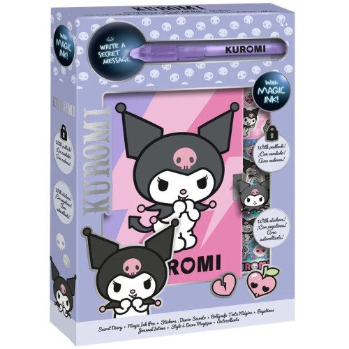 kids licensing Hello Kitty Στυλό Μαγικής Μελάνης Με Στυλό Σετ Ημερολογίου Kuromi KU00053 8435507896405