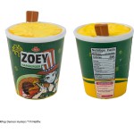 Cinereplicas Kpop squishy - zoey hamburger noodles CR2227 4895205624719