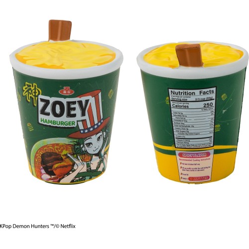Cinereplicas Kpop squishy - zoey hamburger noodles CR2227 4895205624719