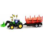 Toys-shop Choice Friction Τρακτέρ Και Τρέιλερ Με Κορμούς Δέντρων Με Ήχο Και Φως JA134729 6990526347298