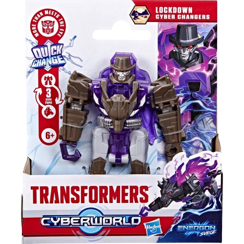 Hasbro Transformers Cyberworld Energon Surge Lockdown Cyber Changers G0746 / G2232 | Toys-shop.gr