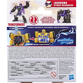 Hasbro Transformers Cyberworld Energon Surge Lockdown Cyber Changers G0746 / G2232 | Toys-shop.gr