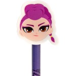 Cinereplicas Demon Hunters K-pop Pencil & Eraser - Rumi CR5457 4895205624979