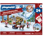 Playmobil Χριστουγεννιάτικο Ημερολόγιο: Εργαστήριο Του Άη Βασίλη 72226 | Toys-shop.gr