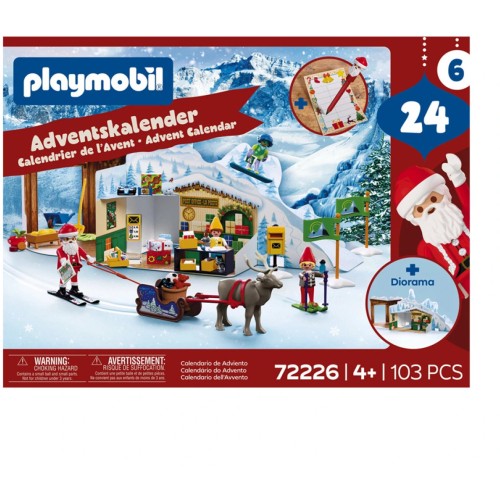 playmobil |  | advent calendar: at the north pole |  world in 24 days with  72226 | Toys-shop.gr