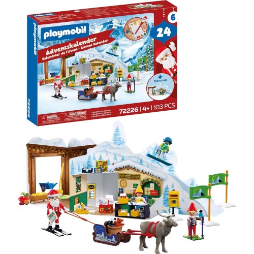 Playmobil Χριστουγεννιάτικο Ημερολόγιο: Εργαστήριο Του Άη Βασίλη 72226 | Toys-shop.gr