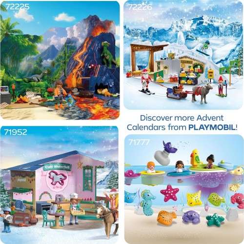 Playmobil Χριστουγεννιάτικο Ημερολόγιο: Εργαστήριο Του Άη Βασίλη 72226 | Toys-shop.gr