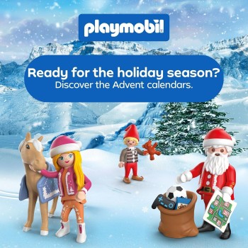 Playmobil Χριστουγεννιάτικο Ημερολόγιο: Εργαστήριο Του Άη Βασίλη 72226 | Toys-shop.gr