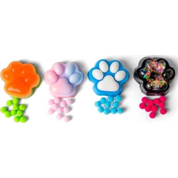 Tobar Scrunchems Sticky Squishy paw Prints Assorted 31.39009 | Toys-shop.gr