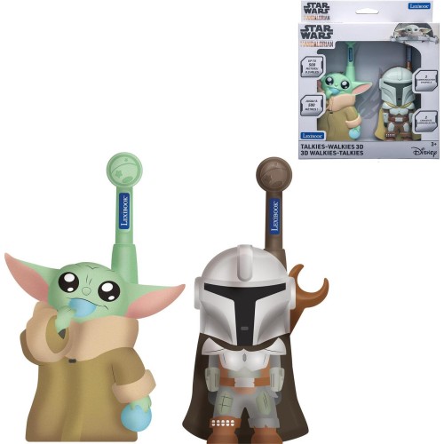 Lexibook Disney Star Wars 3D Walkie Talkies With 500 Meter Range 25.TW18SW 3380743121086