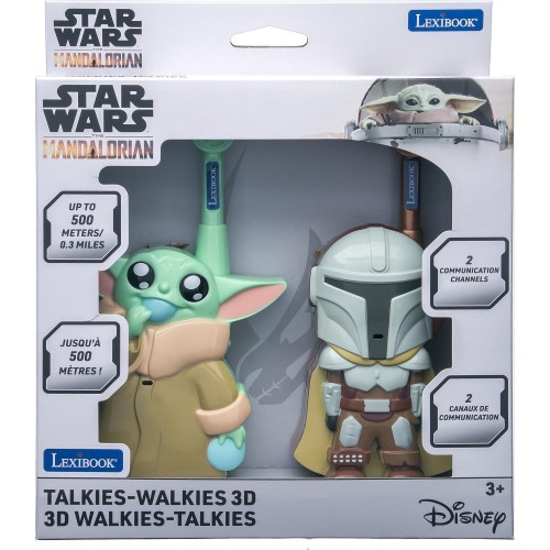 Lexibook Disney Star Wars 3D Walkie Talkies With 500 Meter Range 25.TW18SW 3380743121086