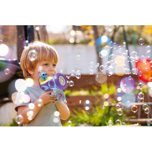 Lexibook Disney Stitch Electronic Bubble gun With 3D Figurine and Light & Sound Effe 25.PRB30D 3380743116815