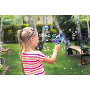 Lexibook Disney Stitch Electronic Bubble gun With 3D Figurine and Light & Sound Effe 25.PRB30D 3380743116815