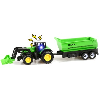 Toys-shop Choice Friction Τρακτέρ Και Καρότσα Με Φως Και Ήχο JA134730 6990526347304