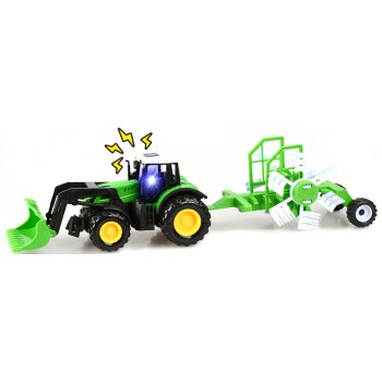 Toys-shop Choice Friction Τρακτέρ Με Τσουγκράνα Με Φως Και Ήχο JA134731 | Toys-shop.gr