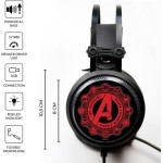 bigben Marvel Avengers ert Group Headphones - Avengers, Black/red  | Toys-shop.gr