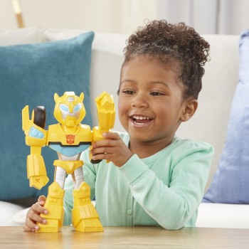Hasbro Transformers Mega Mighties Rescue Bots Figure - Bumblebee E4131 / E4173 | Toys-shop.gr