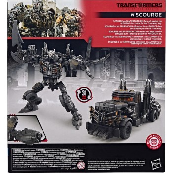 Hasbro Transformers Studio Series Rise of the Beasts Leader Class Scourge G2189 | Toys-shop.gr