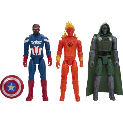Hasbro Marvel Studios Avengers Doomsday Titan Series Doctor Doom Captain America Human Torch G3549 | Toys-shop.gr