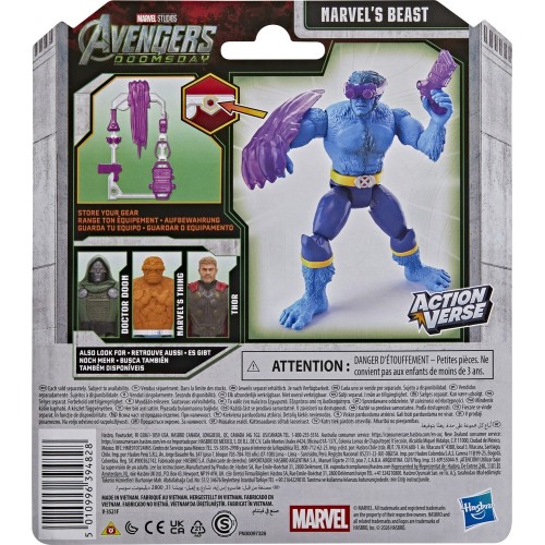Hasbro Avengers Doomsday Actionverse Marvel's Beast G2653 / G3531 | Toys-shop.gr