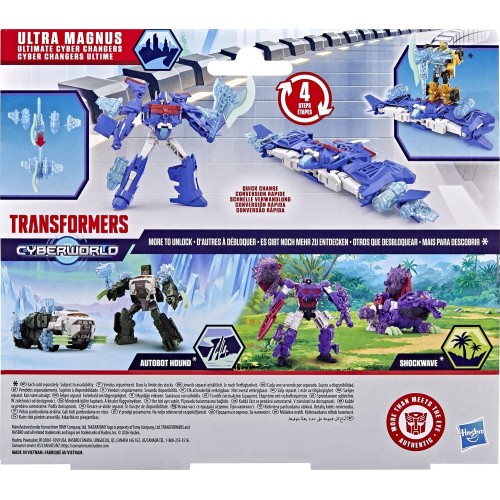 Hasbro Transformers Cyberworld Energon Surge Ultra Magnus Ultimate Cyber Changers G1963 / G2165 | Toys-shop.gr