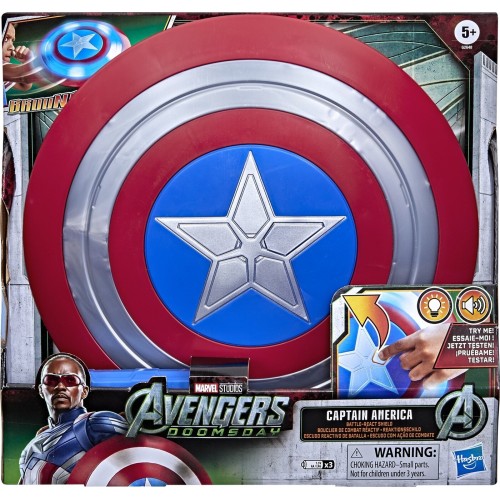Hasbro Marvel Avengers Marvel Studios Avengers Doomsday Captain America Battle-react Shield G2648 | Toys-shop.gr