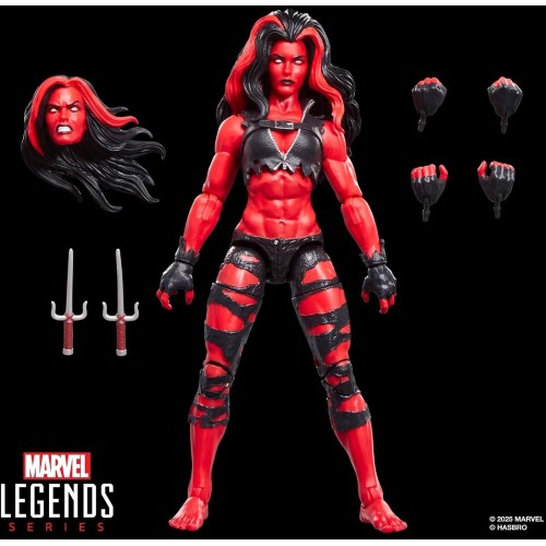 marvel hasbro legends series hulk red sea hulk comics collector 6 inch acti G2082 | Toys-shop.gr