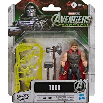 Hasbro Marvel Studios Avengers: Doomsday Actionverse Thor 11.4-cm Action Figure &  G2653 / G2819 | Toys-shop.gr