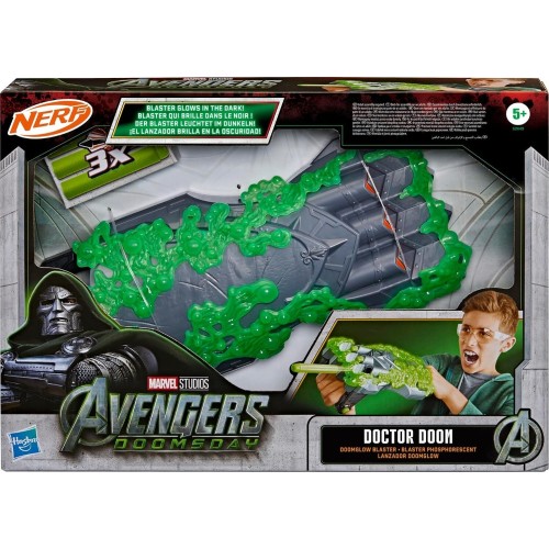 Hasbro Marvel Avengers Marvel Studios Avengers: Doomsday Doctor Doom Doomglow Blaster, Nerf Foam D G2649 | Toys-shop.gr